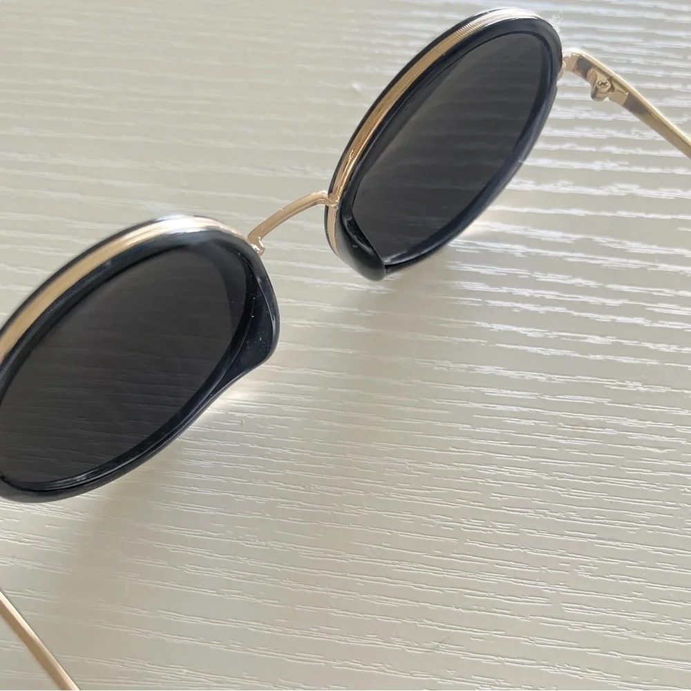 Vintage 60s 70s Round Sunglasses Set Oversized Mod Festival  display picture 2
